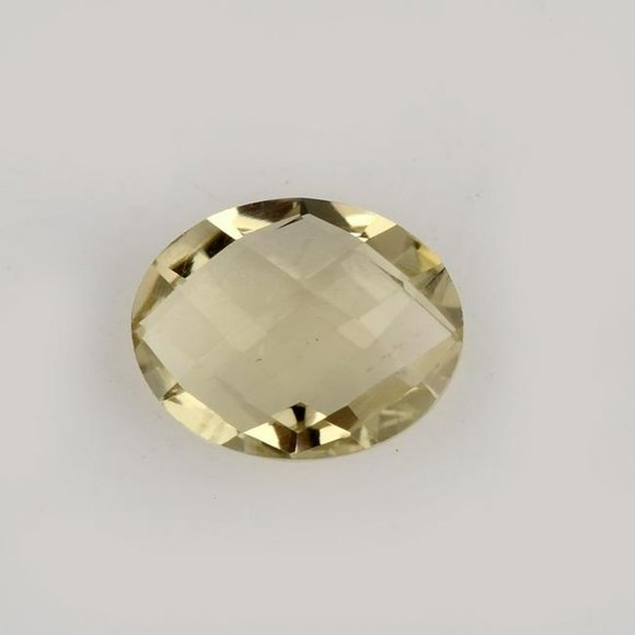 2.20 Carat Yellow Color Natural Oval Lemon Quartz GEMSTONE - Picture 1 of 1